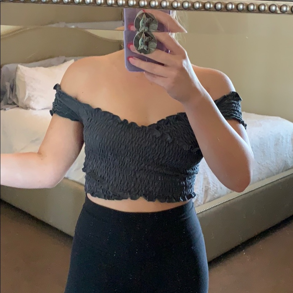 Free People off the should crop